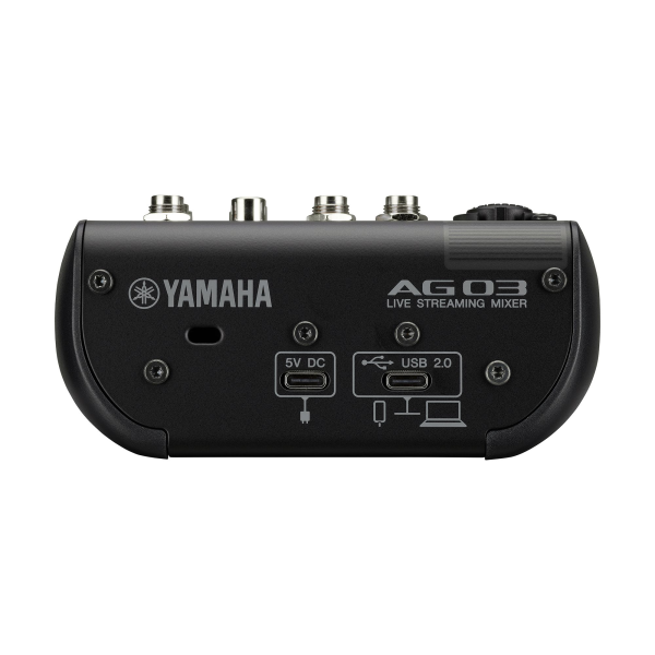 Мікшерний пульт з аудіоінтерфейсом YAMAHA AG03MK2 (Black)