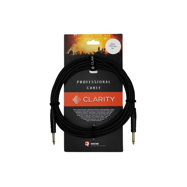 Інтсрументальний кабель Clarity JACK-JACK-B-G/5m