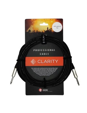 Инструментальный кабель Clarity JACK-JACK-G/10m Инструментальный кабель Clarity JACK-JACK-G/10m