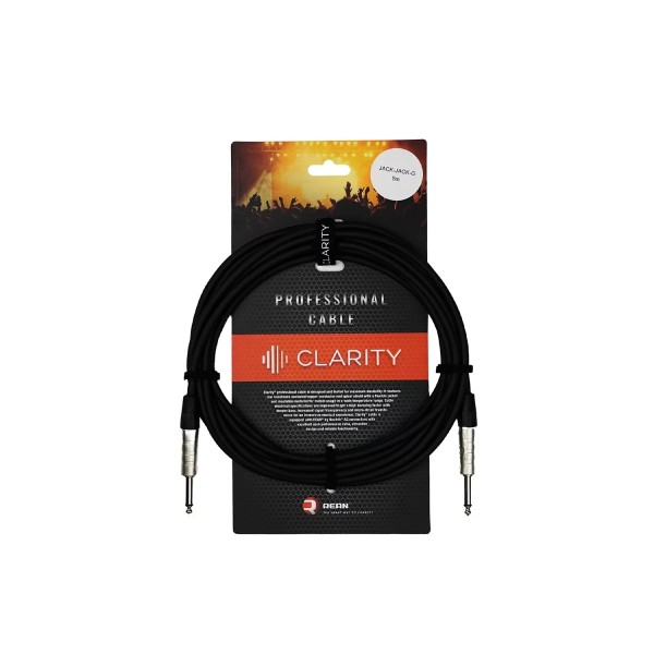 Інструментальний кабель Clarity JACK-JACK-G/5m