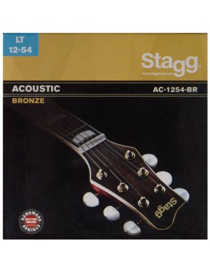 Струны для акустической гитары STAGG AC-1254-BR