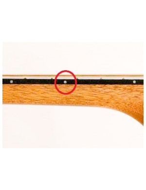 Торцеві маркери для грифа гітари PAXPHIL PS001 (White)