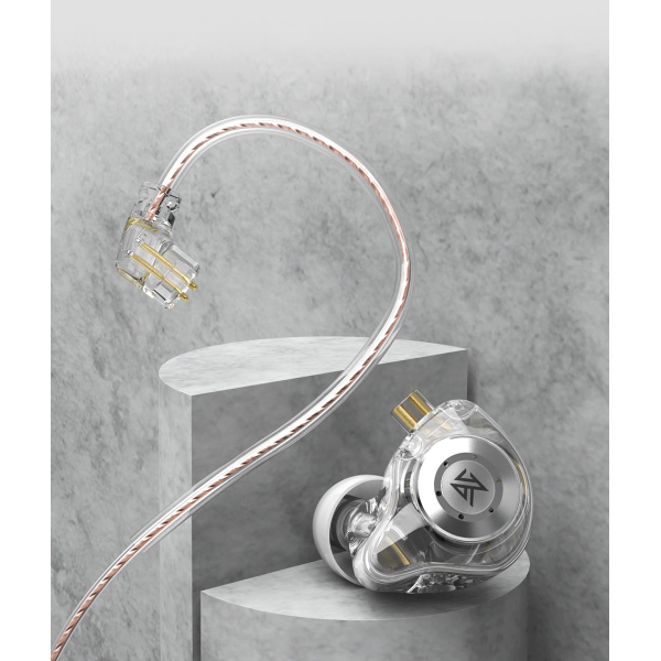 Вакуумні навушники KZ Audio EDX PRO CRYSTAL MIC