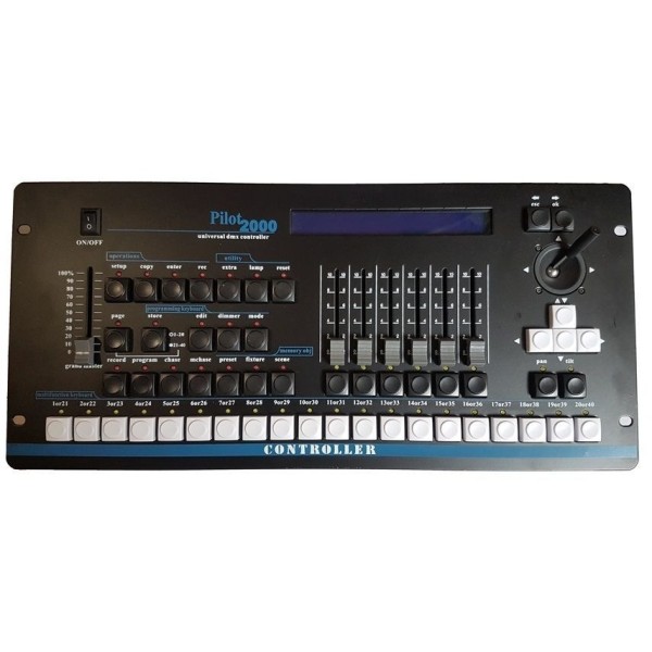 DMX Контролер Emiter-S PR-3512CN Pilot 2000 Controller у транспортувальному кейсі DMX Контролер Emiter-S PR-3512CN Pilot 2000 Controller у транспортувальному кейсі