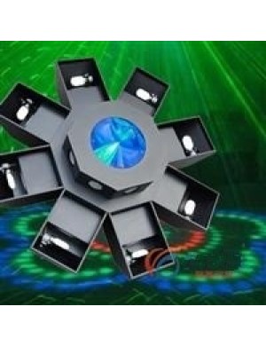Световой LED прибор New Light M-J8-50RGB RGB 8-light Laser Scan