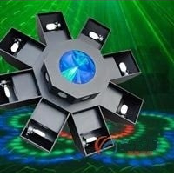 Световой LED прибор New Light M-J8-50RGB RGB 8-light Laser Scan Световой LED прибор New Light M-J8-50RGB RGB 8-light Laser Scan