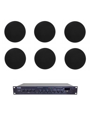 Комплект звука DV audio LA1206CMG8B для помещения до 80м.кв. Комплект звука DV audio LA1206CMG8B для помещения до 80м.кв.