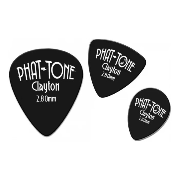 Медіатор Clayton PTS / 3 PHAT-TONE STD (3 шт.)