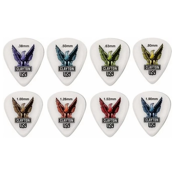 Медіатор  Clayton S126 / 12 ACETAL STD