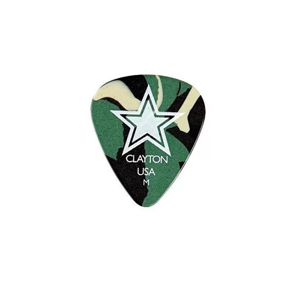 Медіатор Clayton CFM/12 CAMO STANDARD MEDIUM (упак 12шт.)