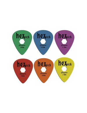 Медиатор Clayton HX73/12 HEXPICK DURAPLEX STD (упак 12шт.)