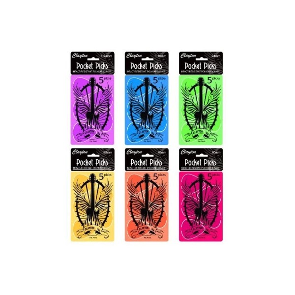 Медіатор Clayton YPP/5 POCKET PICK (упак 5 шт.)