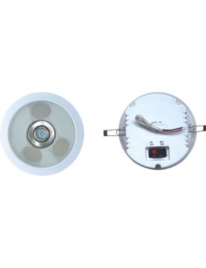 Потолочный динамик Younasi Y-081, 3х2”, 3-6Вт, 100В + 220В (лампа)