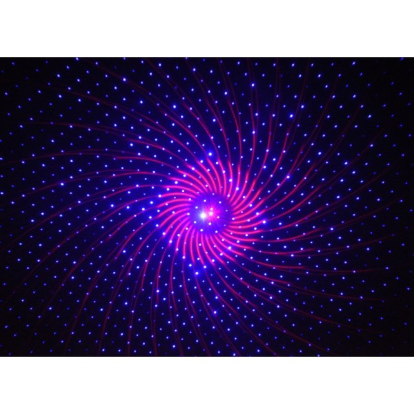 Лазер синьо-червоний 450мВт Light Studio F310