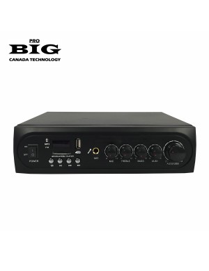 Трансляційний підсилювач BIG 1 ZONE60 MP3/FM/BT REMOTE
