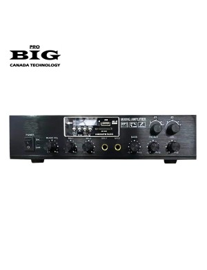 Трансляційний підсилювач BIG 2 ZONE120 MP3/FM/BT REMOTE