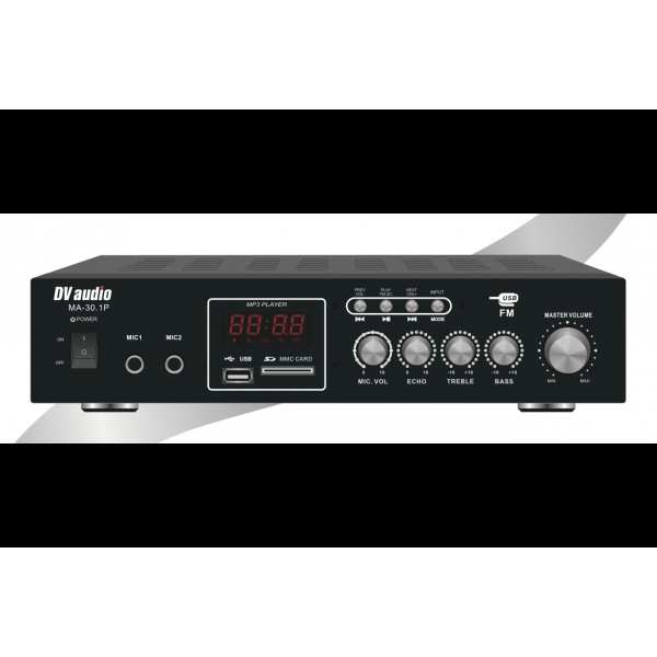 Комплект звуку DV audio MA302CMG5B для приміщення до 40м.кв. Комплект звуку DV audio MA302CMG5B для приміщення до 40м.кв.