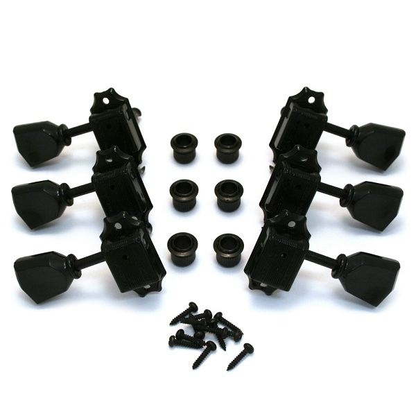 Колки для електрогітари PAXPHIL WJ-44 3 + 3 (BK)