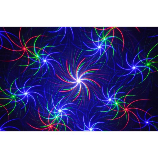 Лазер синьо-червоно-зелений 810мВт Light Studio F380 Лазер синьо-червоно-зелений 810мВт Light Studio F380