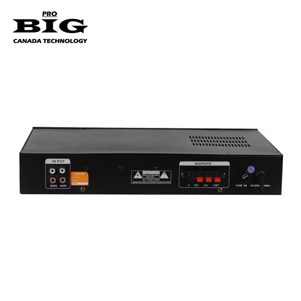 Трансляционный усилитель BIG PA80 MP3/FM/BT Remote