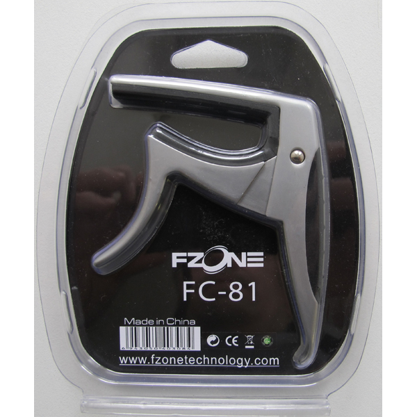 Каподастр FZONE FC-81 GUITAR CAPO (Silver)