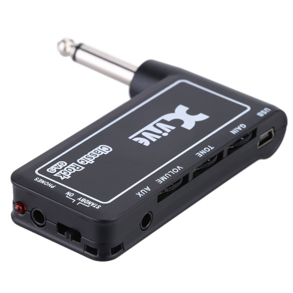 Компактний гітарний підсилювач для навушників XVIVE GA-3 CLASSIC ROCK Компактний гітарний підсилювач для навушників XVIVE GA-3 CLASSIC ROCK