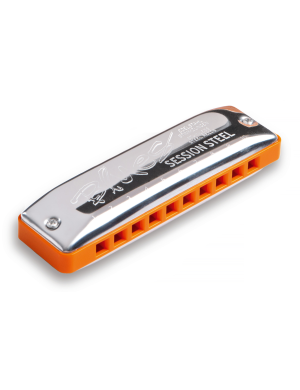 Блюзовая губная гармоника SEYDEL SESSION STEEL D-major 10301D