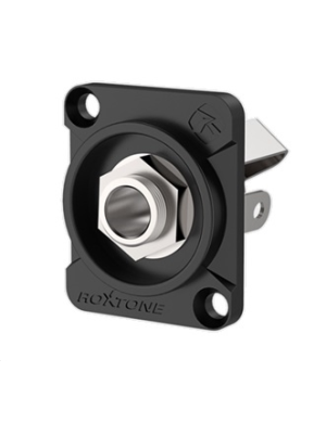 Разъем Roxtone RJ3FD-2-B 6.3 Jack панельный female (мама)
