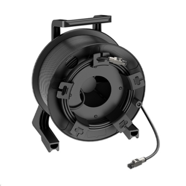 Кабельний барабан з гнучким кабелем категорії 6 ROXTONE DC6PEE4L50, 50 м