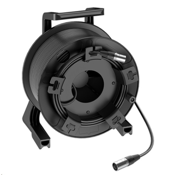 Кабельний барабан з гнучким кабелем категорії 6 ROXTONE DC6EXEEL50, 50 м