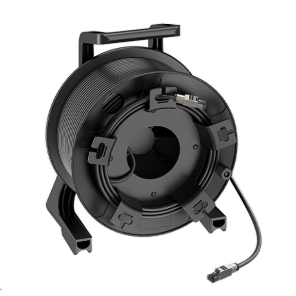 Кабельний барабан з гнучким кабелем категорії 6 ROXTONE DC6EEE4L70, 70 м