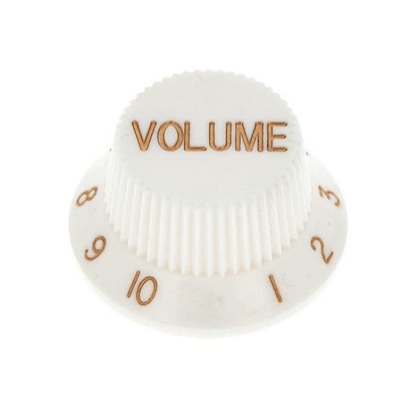 Ручка для потенціометра PAXPHIL KPV15 Strat Volume Knob (White)