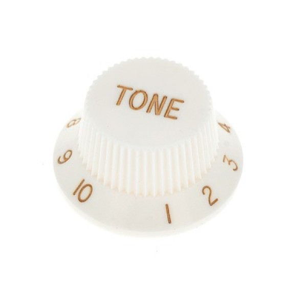 Ручка для потенціометра PAXPHIL KPT15 Strat Tone Knob (White)