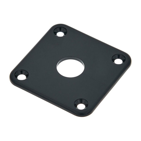 Роз'єм-планка для електрогітари PAXPHIL DR-002 BK Jack Plate Les Paul Plastic (Black)
