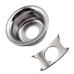 Роз'єм-планка для електрогітари PAXPHIL HJ009 CR Recessed Jack Plate (Chrome)