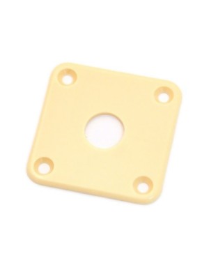 Роз'єм-планка для електрогітари PAXPHIL DR-002 IV Jack Plate Les Paul Plastic (Ivory)
