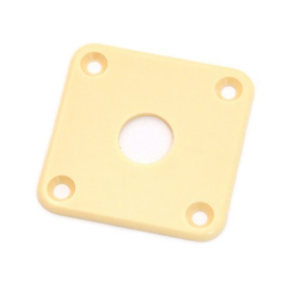 Роз'єм-планка для електрогітари PAXPHIL DR-002 IV Jack Plate Les Paul Plastic (Ivory)