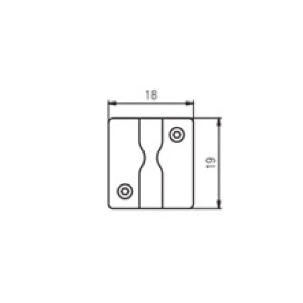 Сідло для бриджу бас-гітари PAXPHIL PS024 (Black) Bass Guitar Saddle