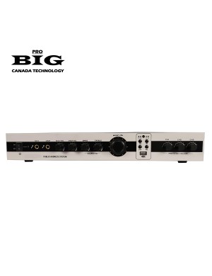 Трансляційний підсилювач BIG UNIT500 3zone MP3/FM/BT REMOTE — 500 Вт, 3 зони