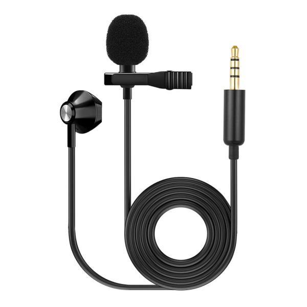 Петличний мікрофон з навушником FZONE KM-03 LAVALIER MICROPHONE W / EARPHONE Петличний мікрофон з навушником FZONE KM-03 LAVALIER MICROPHONE W / EARPHONE