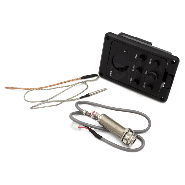 Активный усилитель для акустической гитары FZONE EQ-6 ACOUSTIC PREAMP w/TUNER