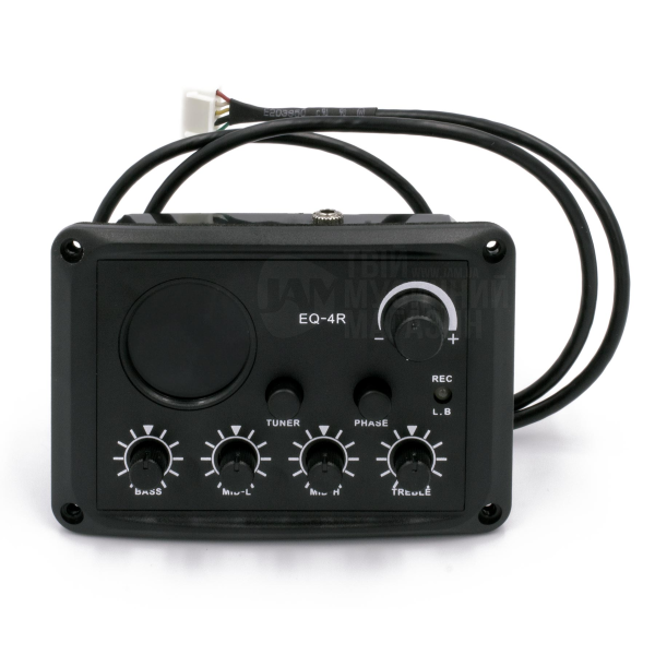 Активный усилитель для акустической гитары FZONE EQ-4R 4-BAND EQ ACOUSTIC PREAMP w/USB
