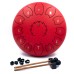 Глюкофон FZONE STD12I13N Red STEEL TONGUE DRUM