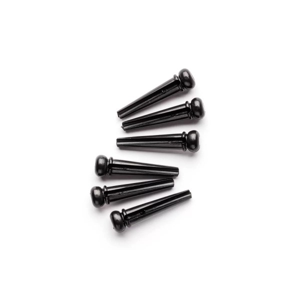 Шпилька для бриджу акустичної гітари DUNLOP HE216B Bridge Pins (Black)