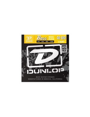 Струни для бас-гітари DUNLOP DBN40100 NICKEL PLATED STEEL LIGHT 40-100