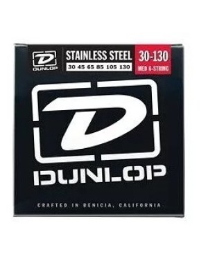 Струны DUNLOP DBS30130 STAINLESS STEEL BASS 6-STRING (30-130)