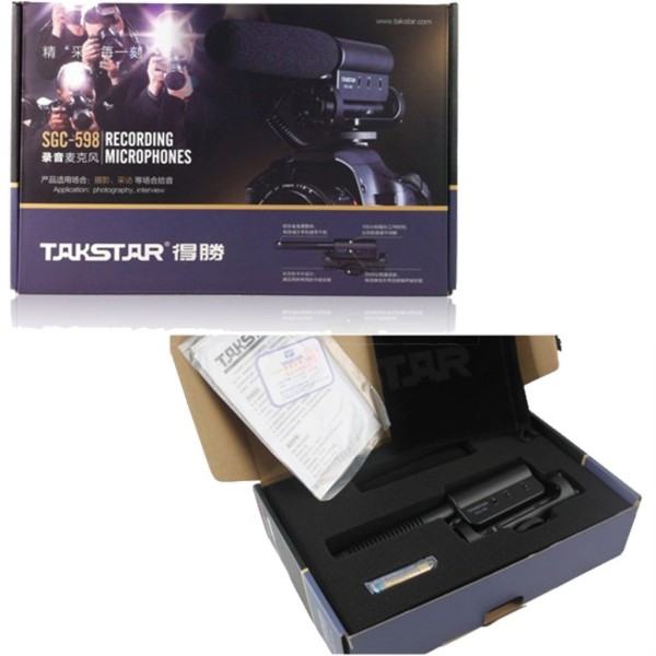 Накамерний мікрофон TAKSTAR SGC-598 Накамерний мікрофон TAKSTAR SGC-598