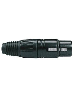 Кабельный разъем XLR Canon Мама Boston XLR-3-FVBK