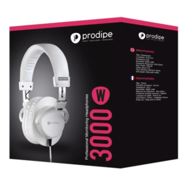 Навушники Prodipe 3000W (Білий)
