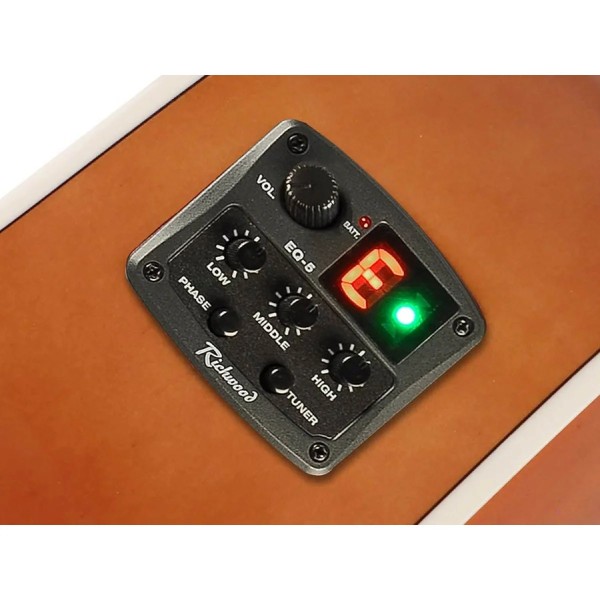 Електроакустична гітара Richwood RD-12LCESB (лівостороння) Електроакустична гітара Richwood RD-12LCESB (лівостороння)